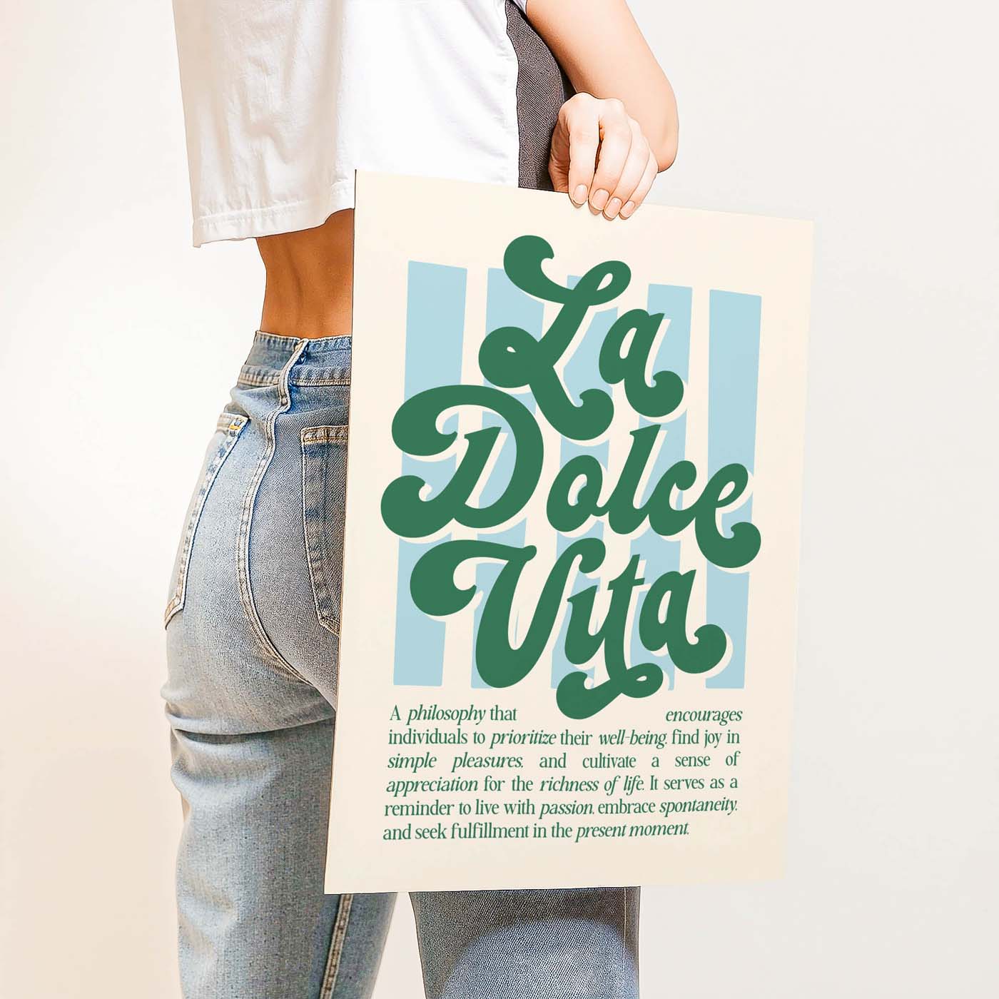 La Dolce Vita — Printable Wall Art