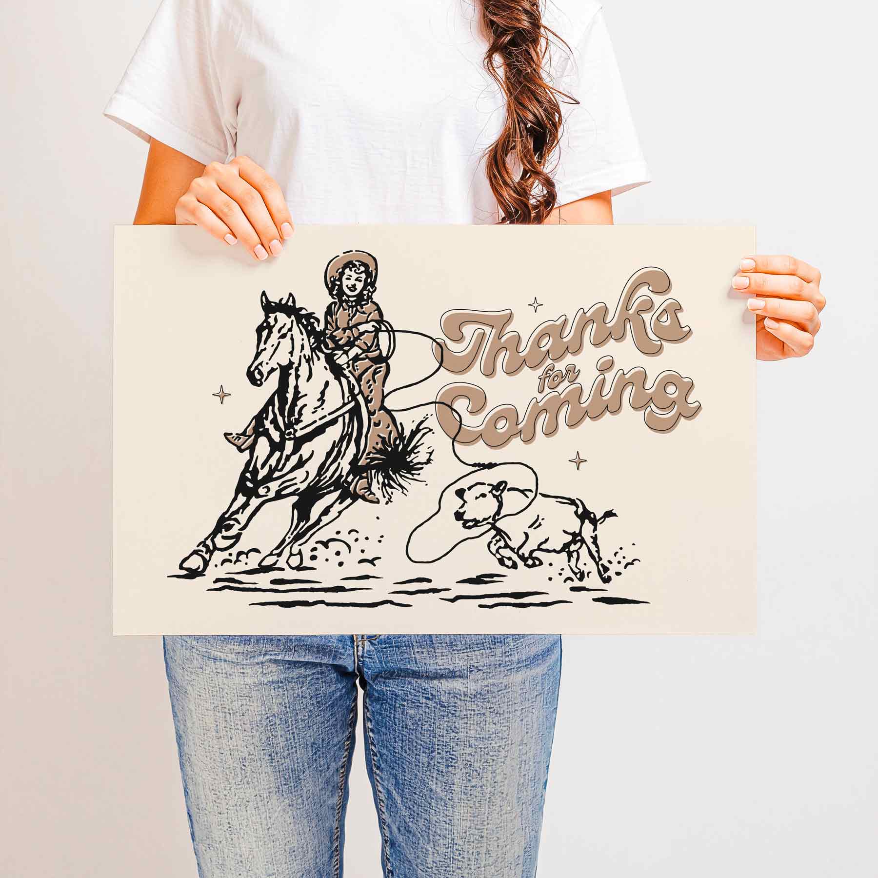 Thanks for Coming — Printable Wall Art