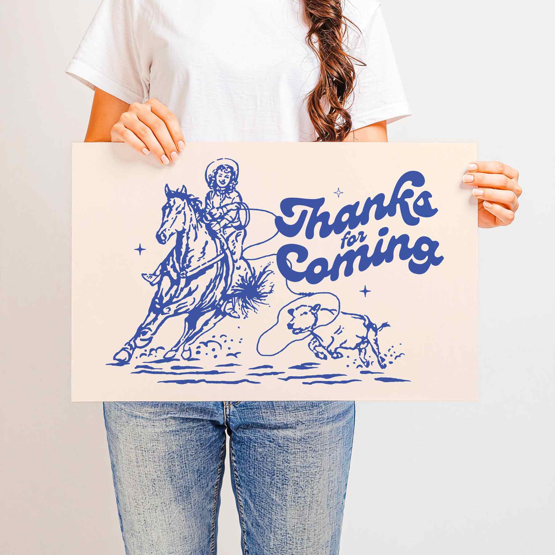 Thanks for Coming — Printable Wall Art