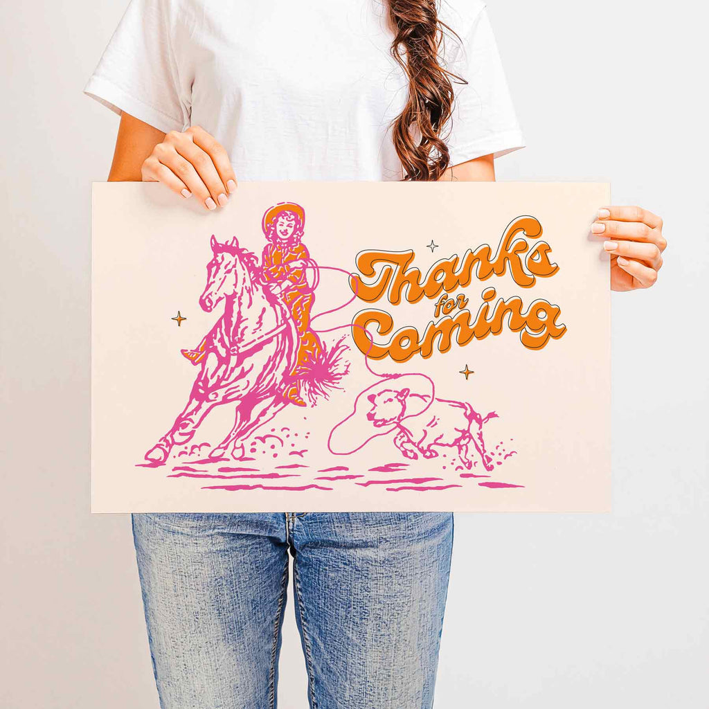 Thanks for Coming — Printable Wall Art