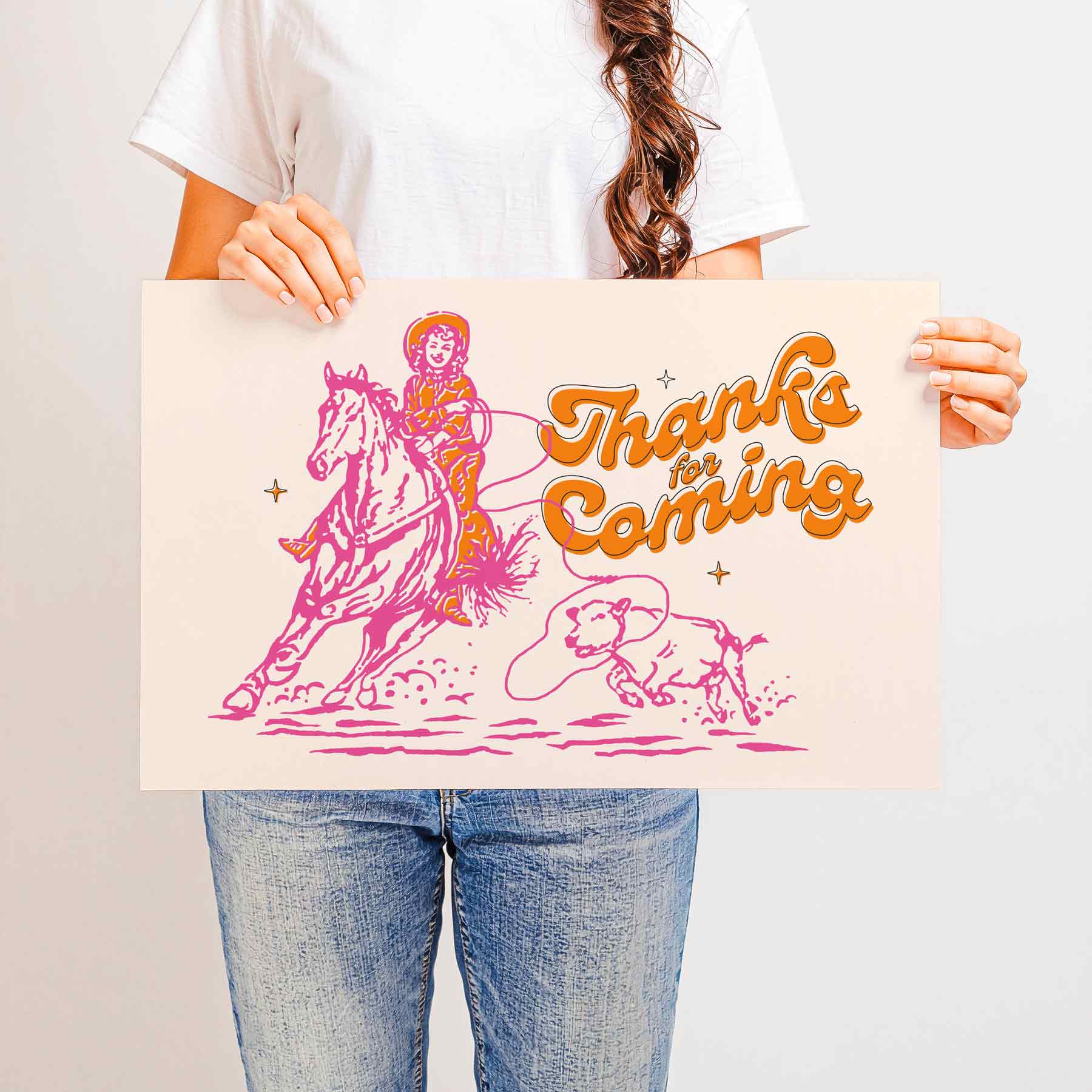 Thanks for Coming — Printable Wall Art