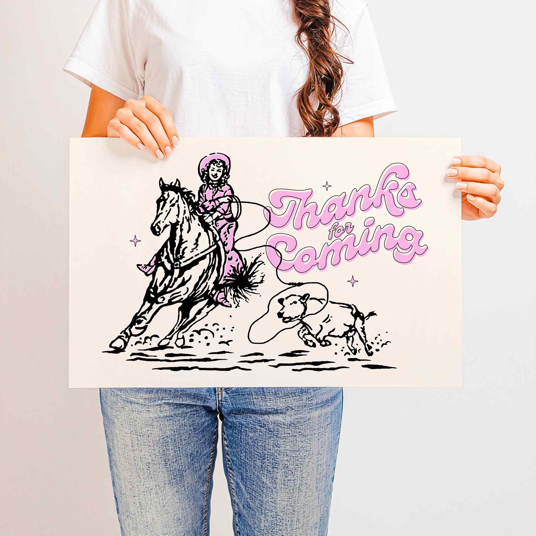 Thanks for Coming — Printable Wall Art