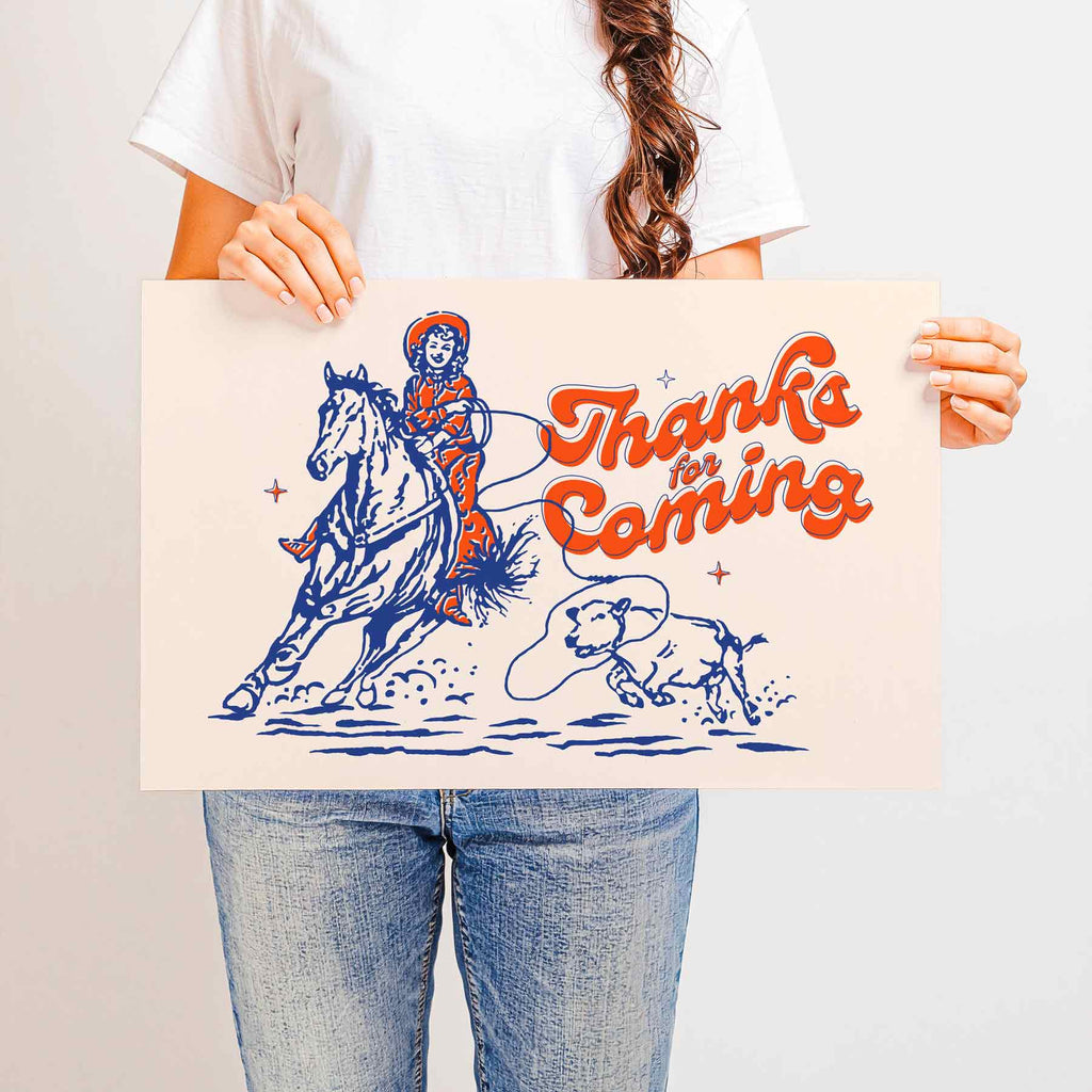 Thanks for Coming — Printable Wall Art