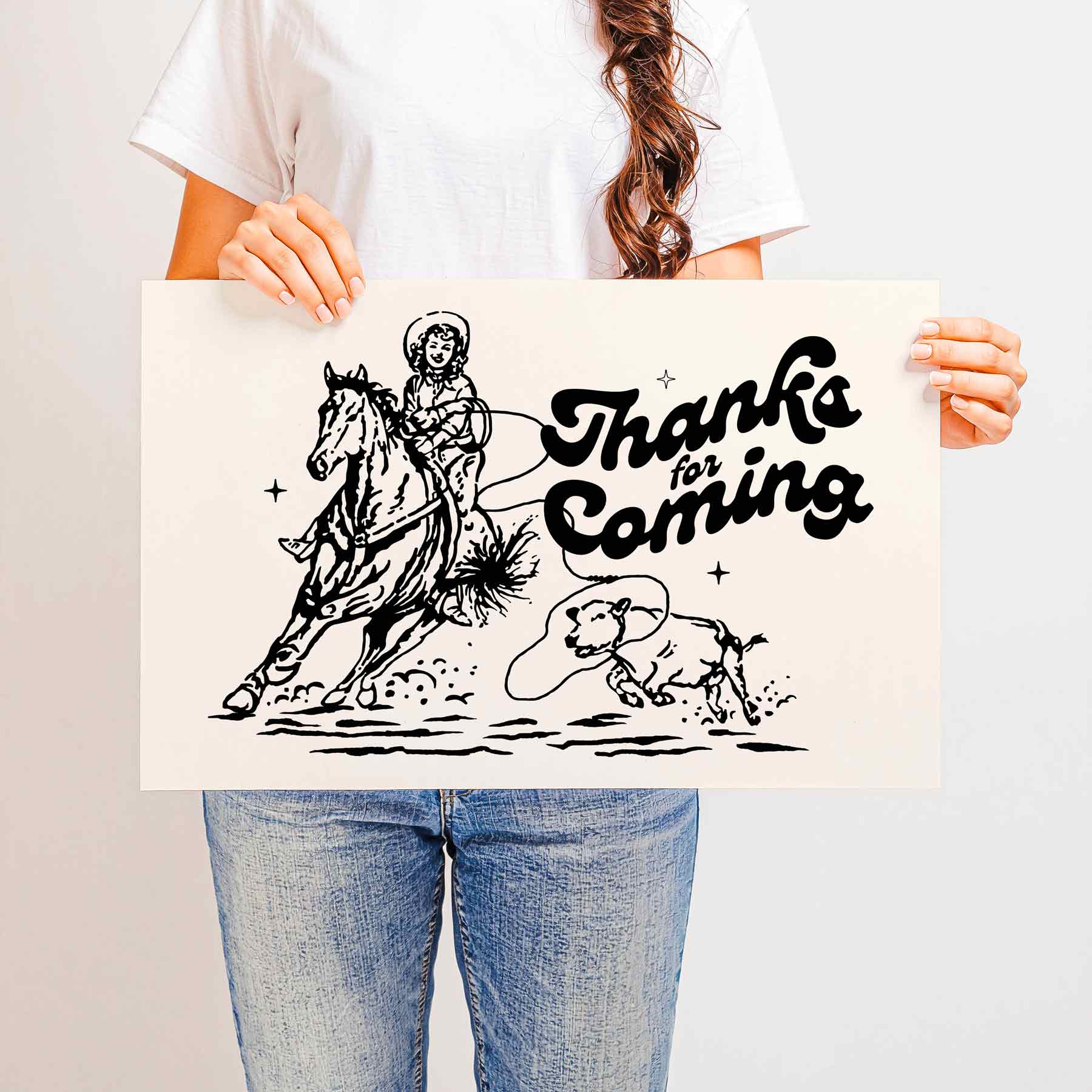 Thanks for Coming — Printable Wall Art