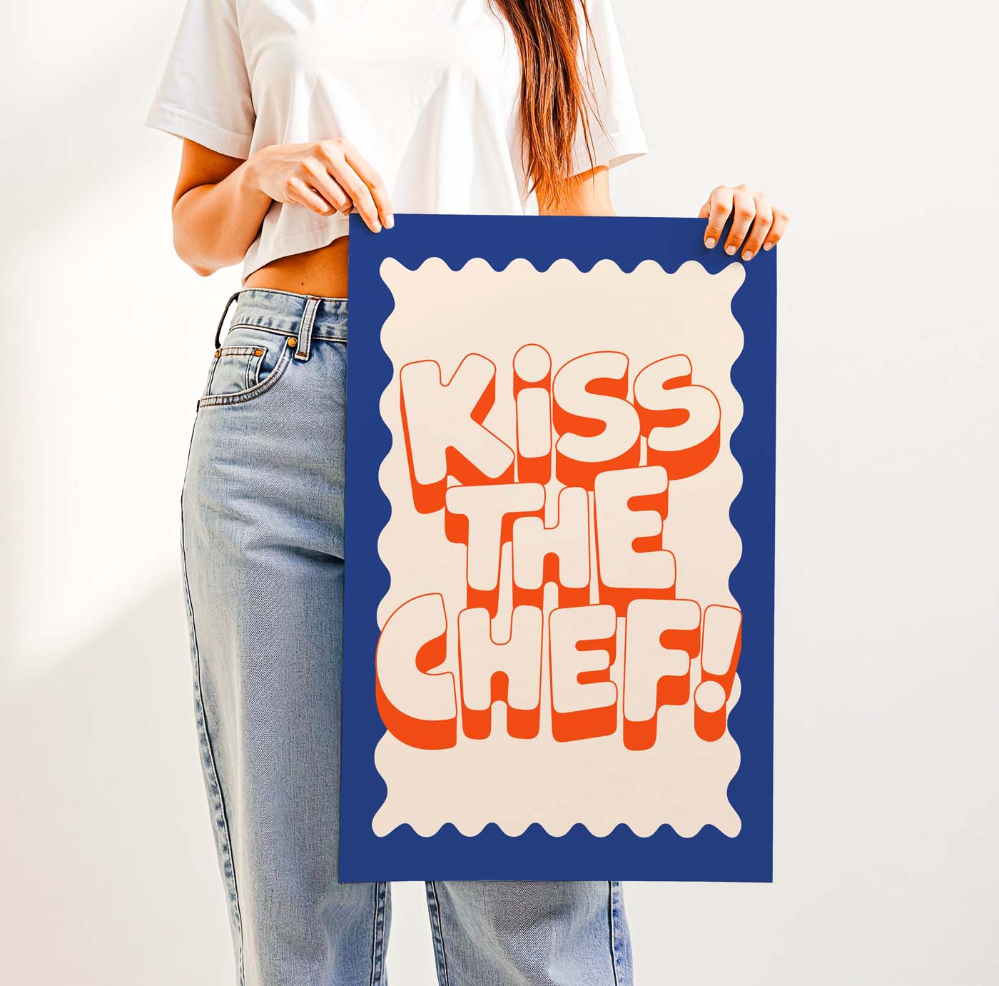 Kiss the Chef — Printable Wall Art