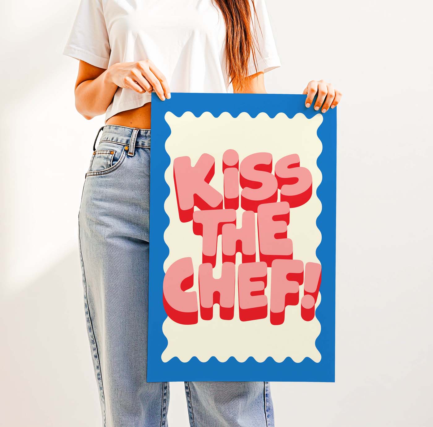 Kiss the Chef — Printable Wall Art