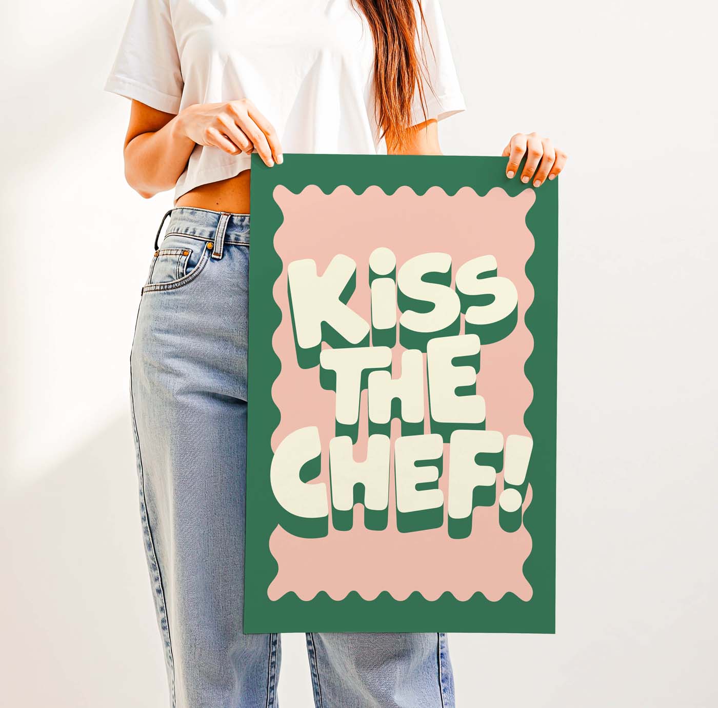 Kiss the Chef — Printable Wall Art