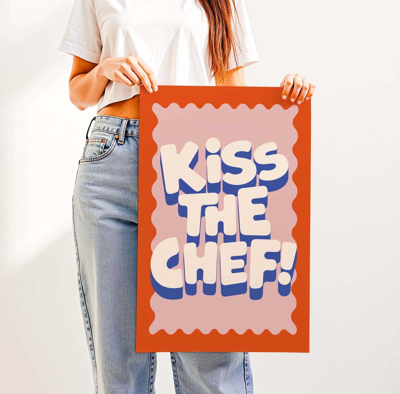 Kiss the Chef — Printable Wall Art