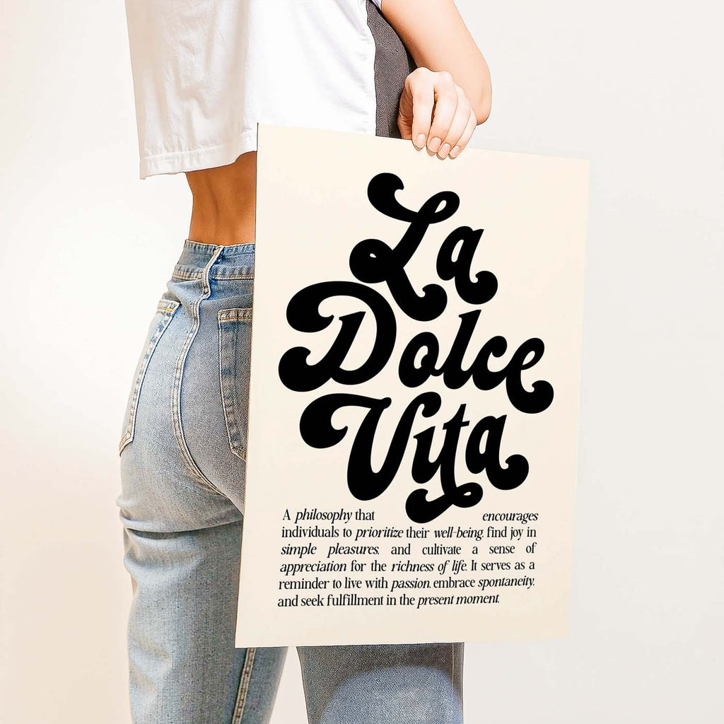 La Dolce Vita — Printable Wall Art