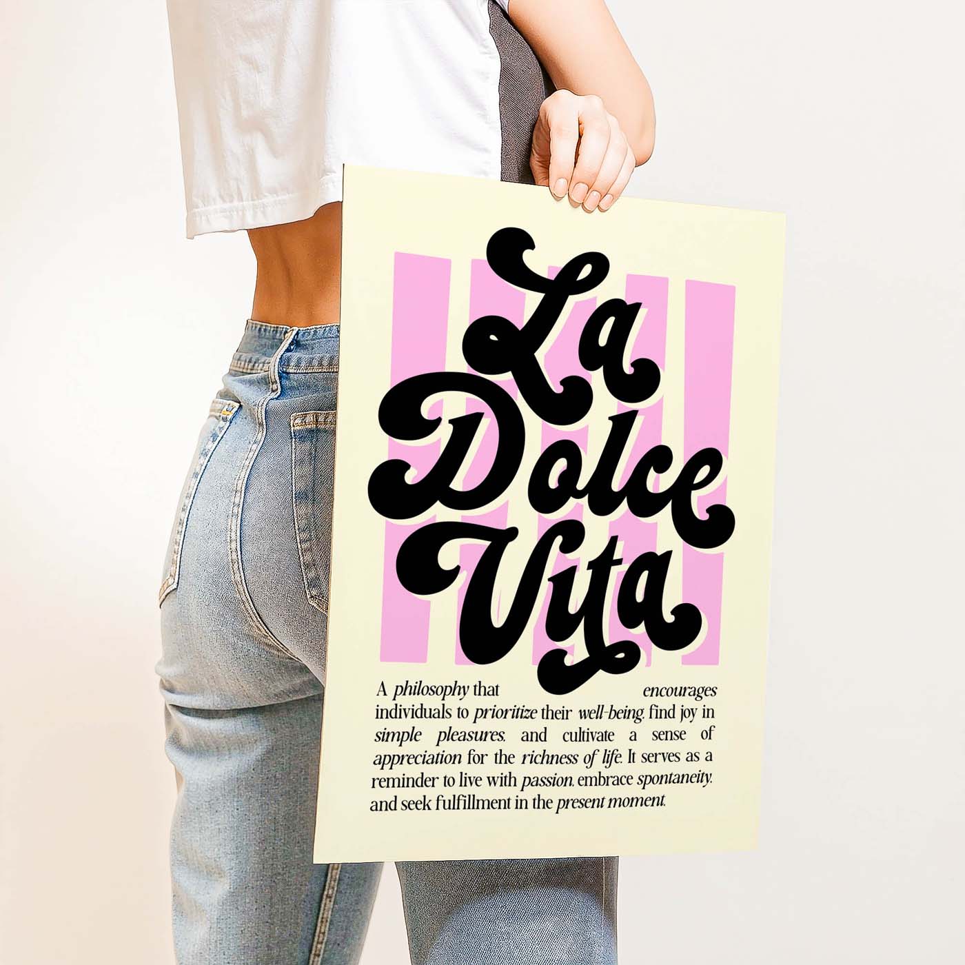 La Dolce Vita — Printable Wall Art