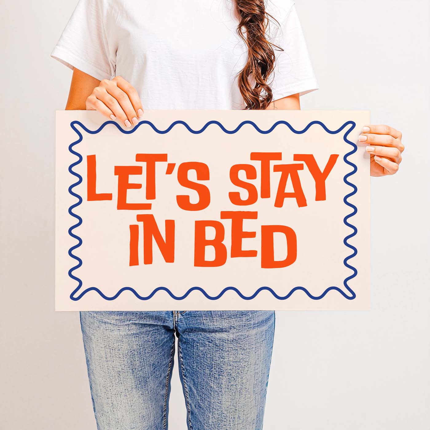 Let's Stay in Bed — Printable Wall Art