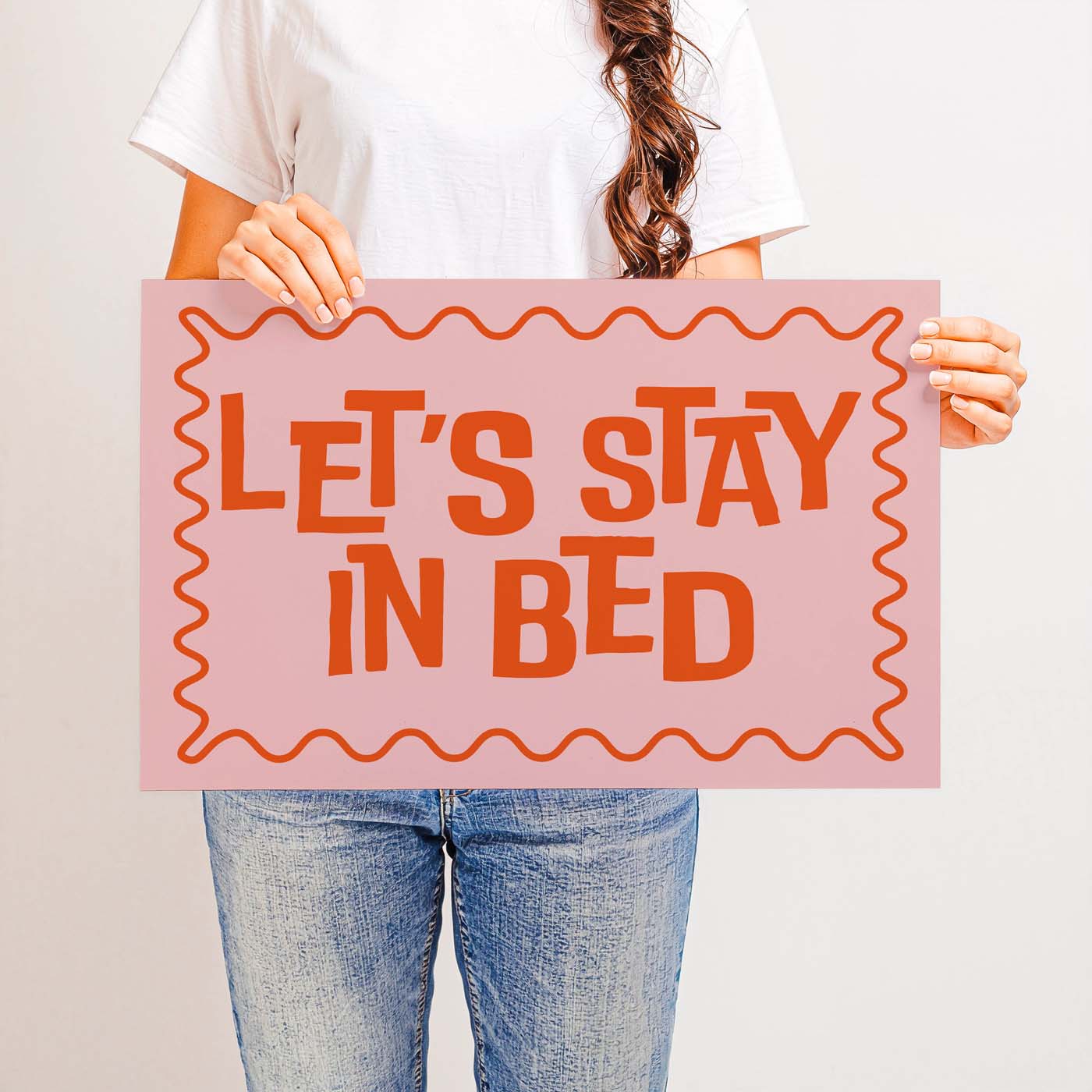 Let's Stay in Bed — Printable Wall Art