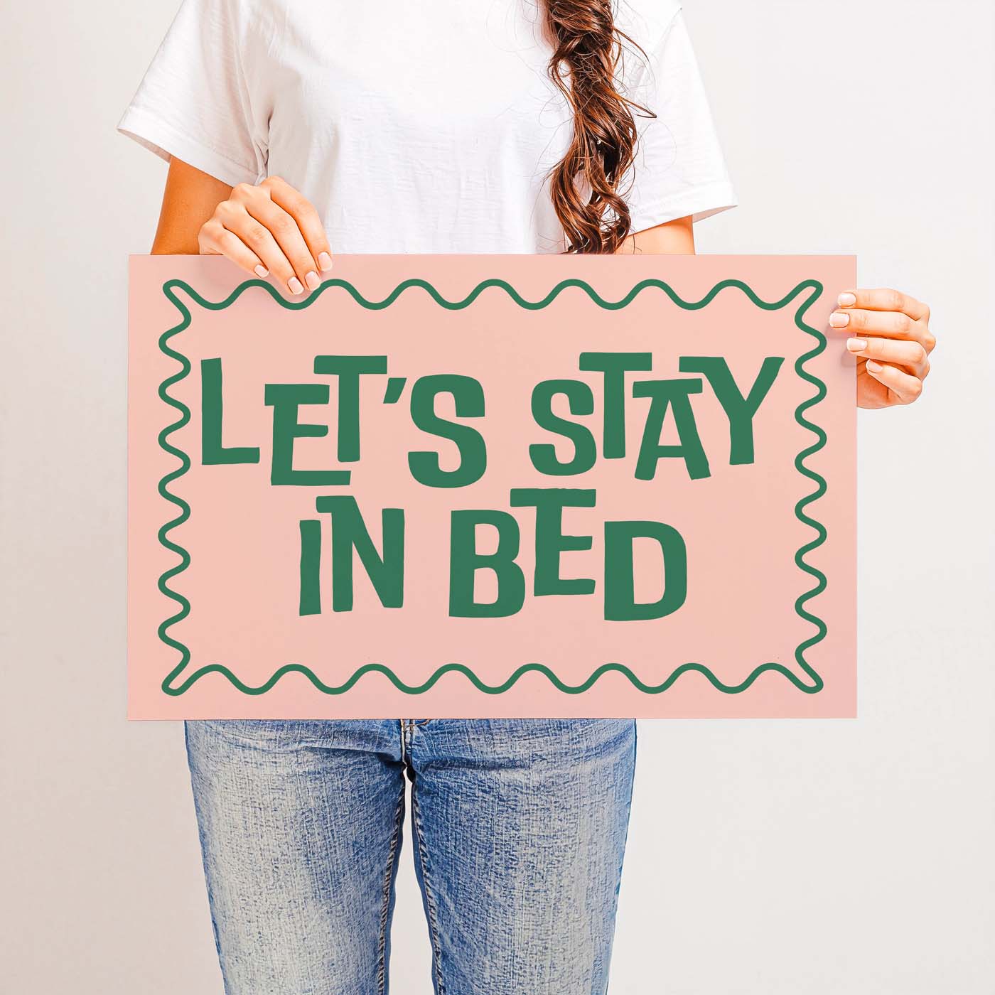 Let's Stay in Bed — Printable Wall Art