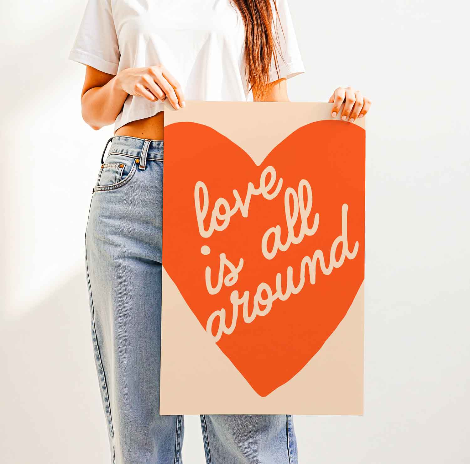 Love Is All Around — Printable Wall Art