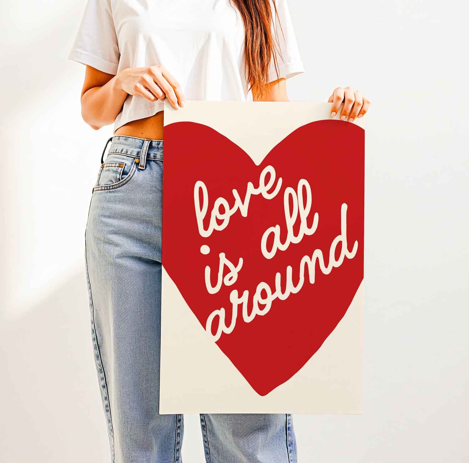 Love Is All Around — Printable Wall Art