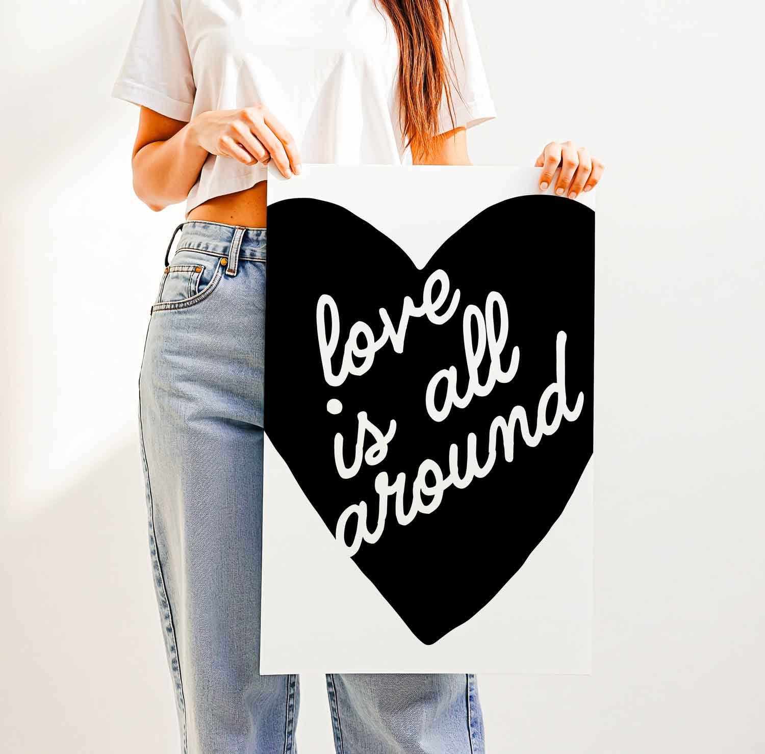 Love Is All Around — Printable Wall Art