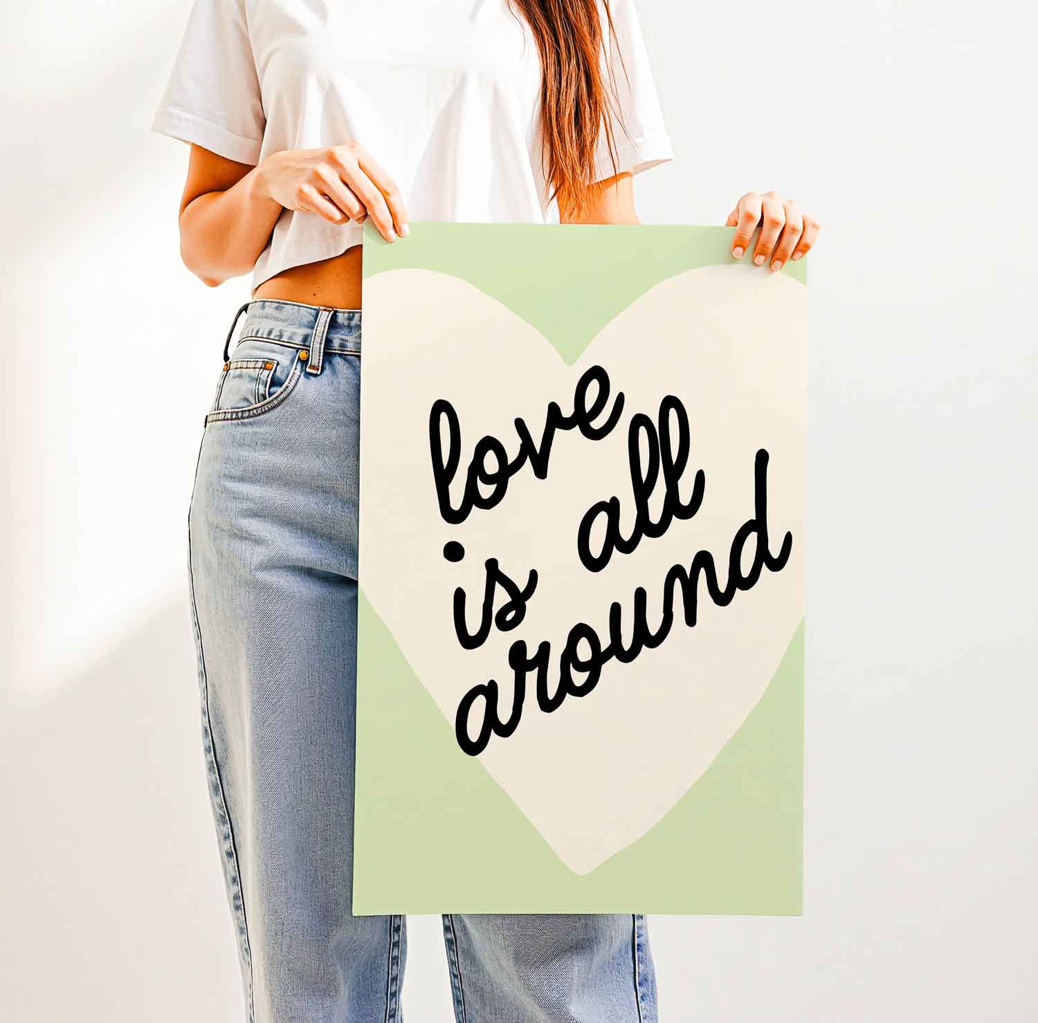 Love Is All Around — Printable Wall Art