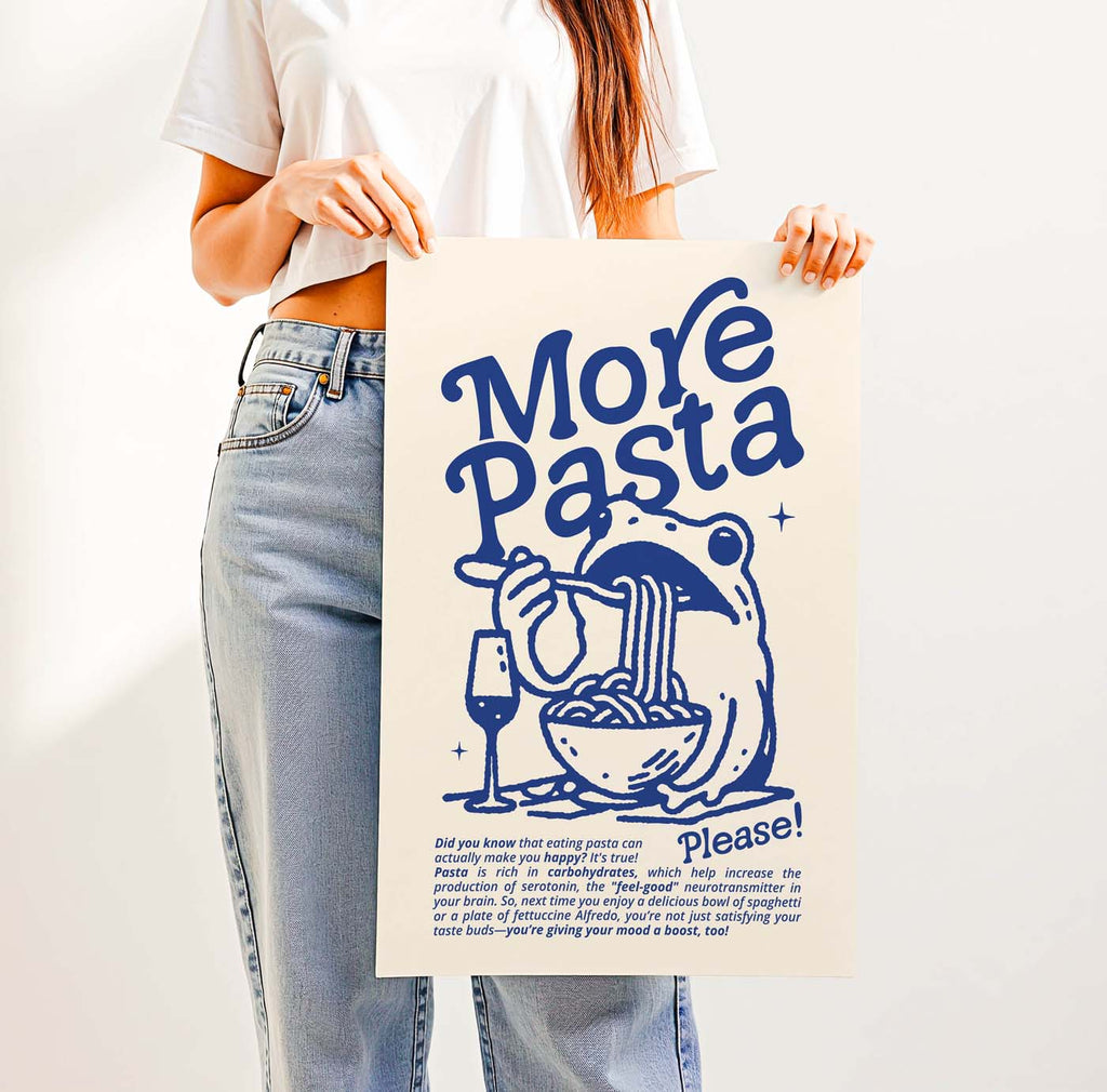 More Pasta Please — Printable Wall Art