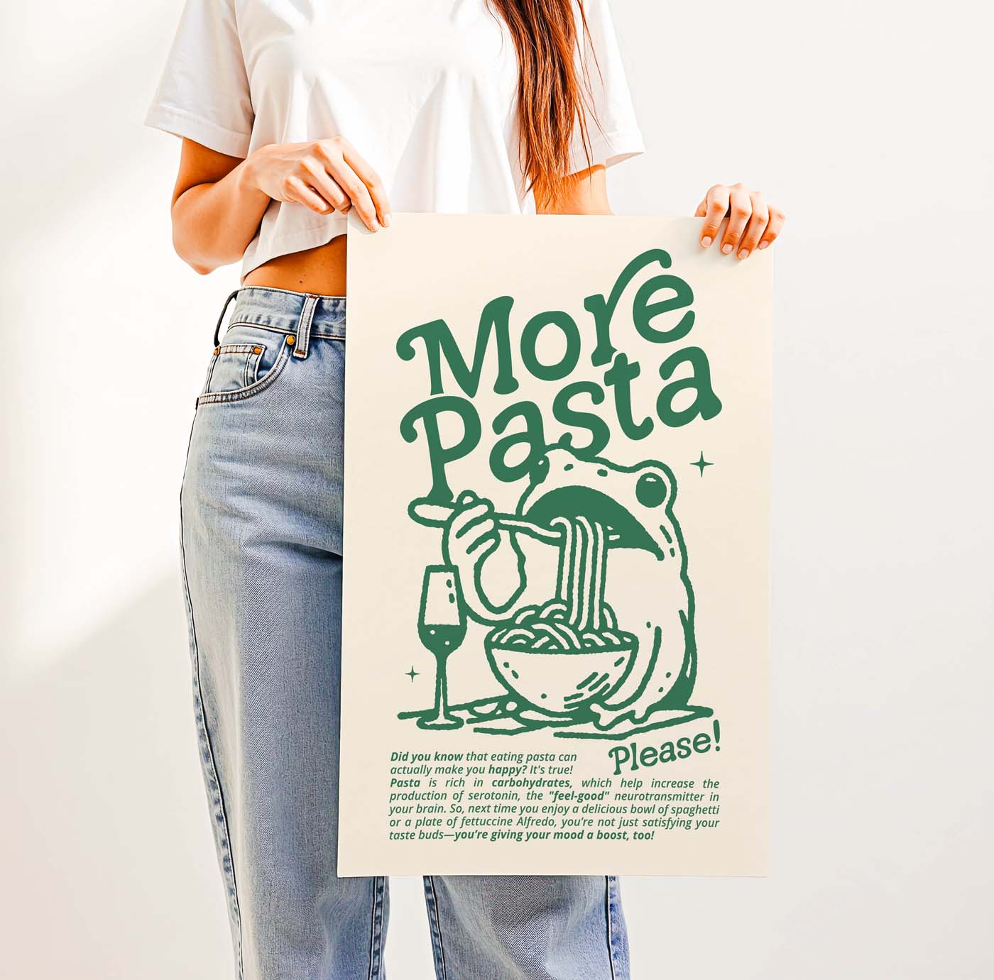 More Pasta Please — Printable Wall Art