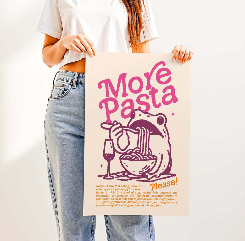 More Pasta Please — Printable Wall Art