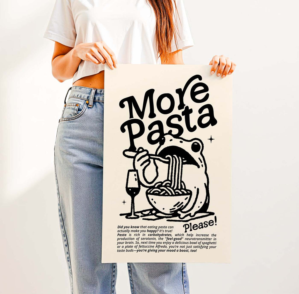 More Pasta Please — Printable Wall Art
