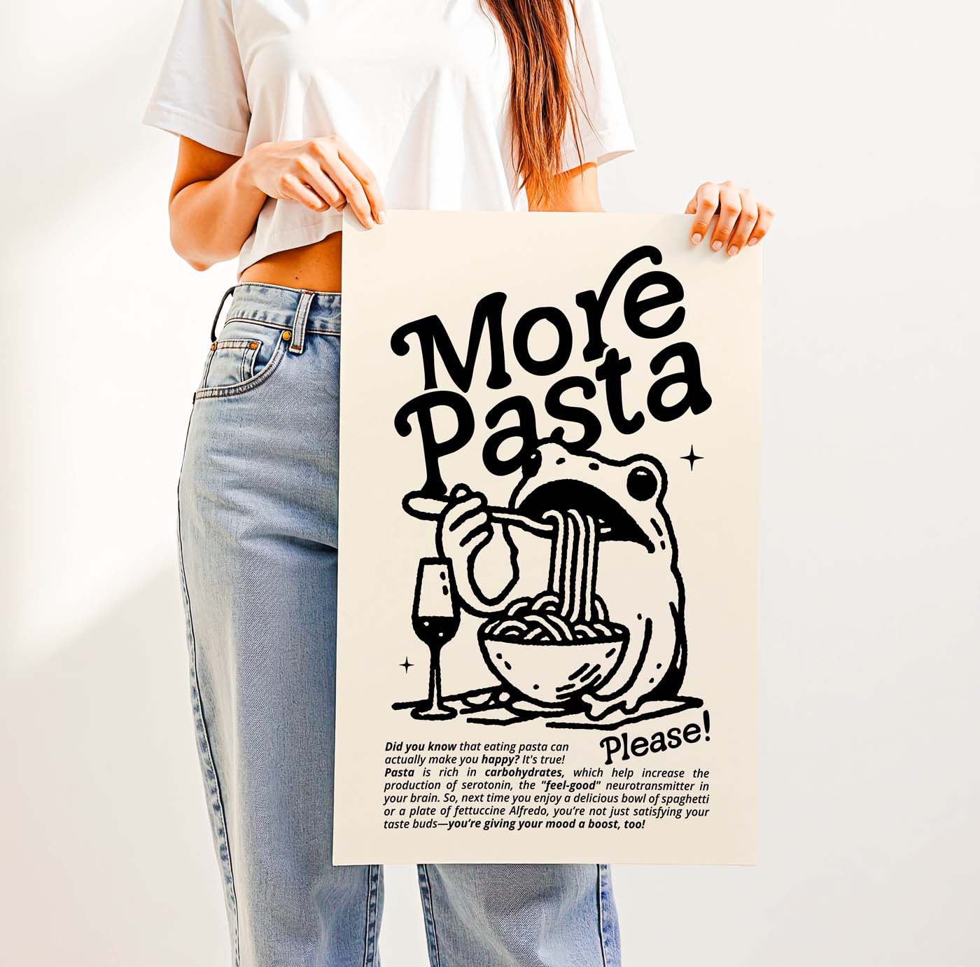 More Pasta Please — Printable Wall Art