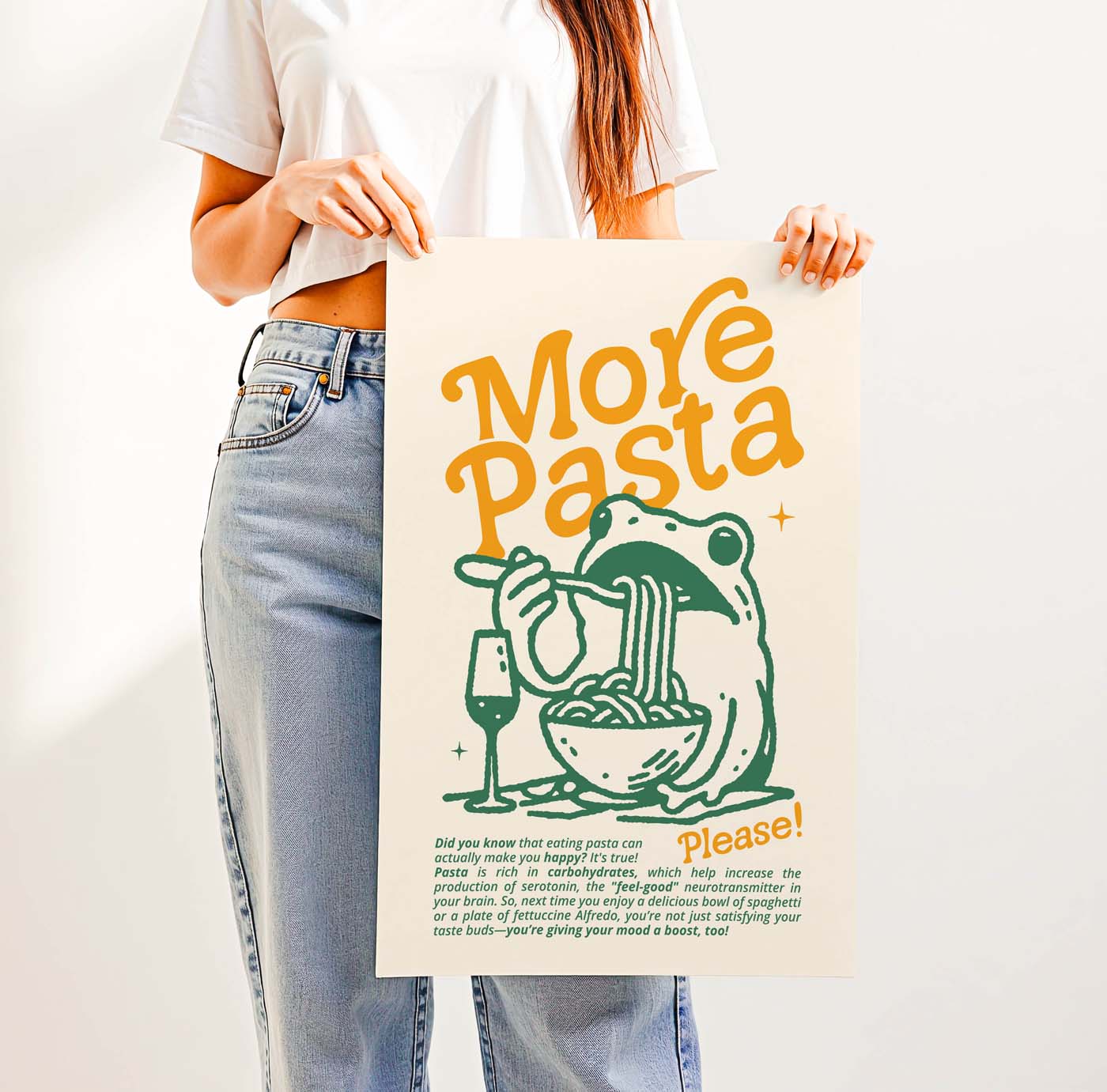 More Pasta Please — Printable Wall Art