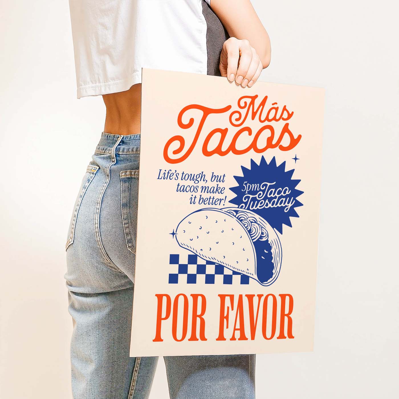 Más Tacos Por Favor — Printable Wall Art
