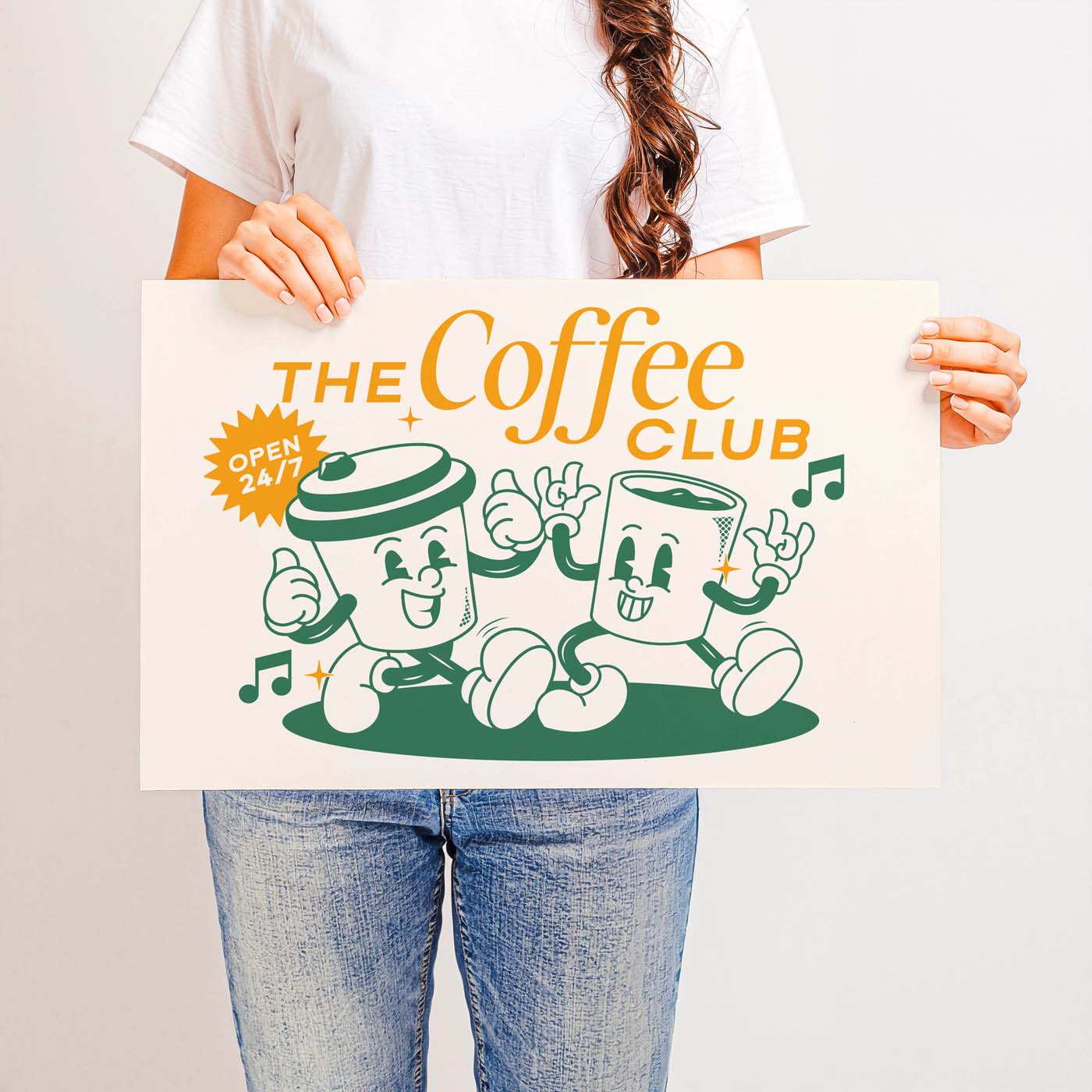 The Coffee Club — Printable Wall Art