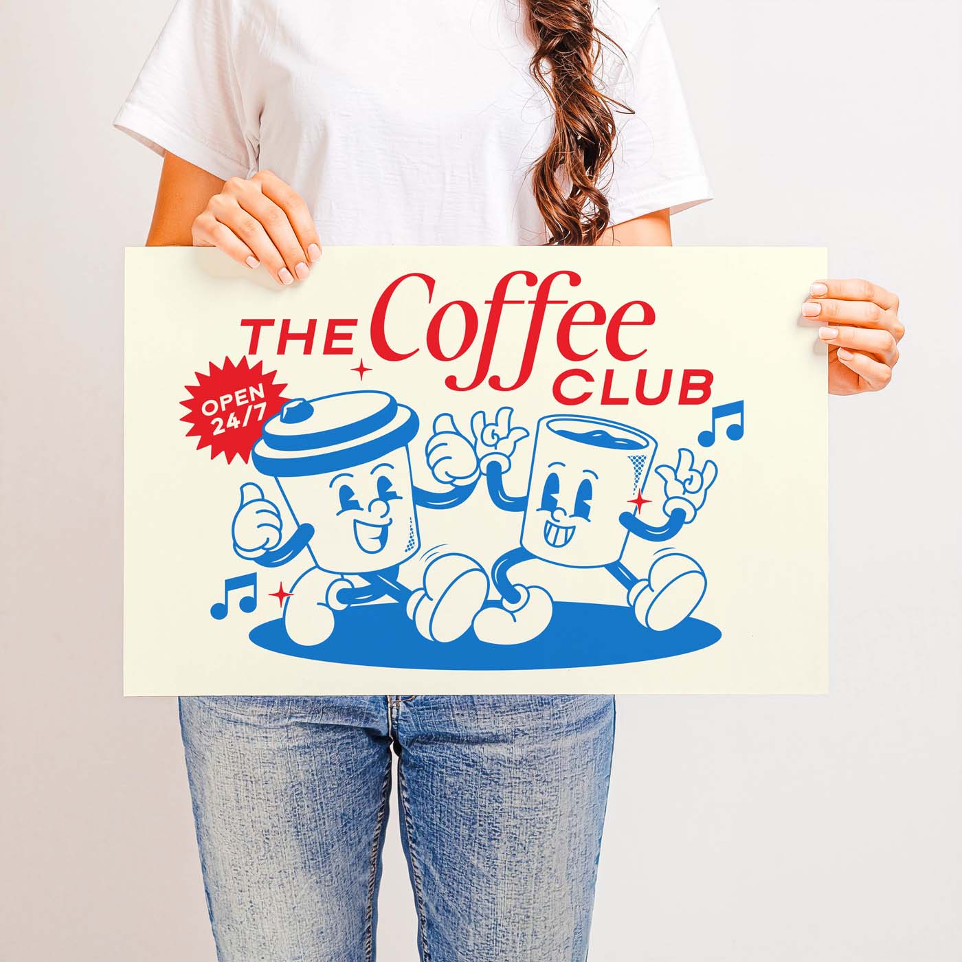 The Coffee Club — Printable Wall Art