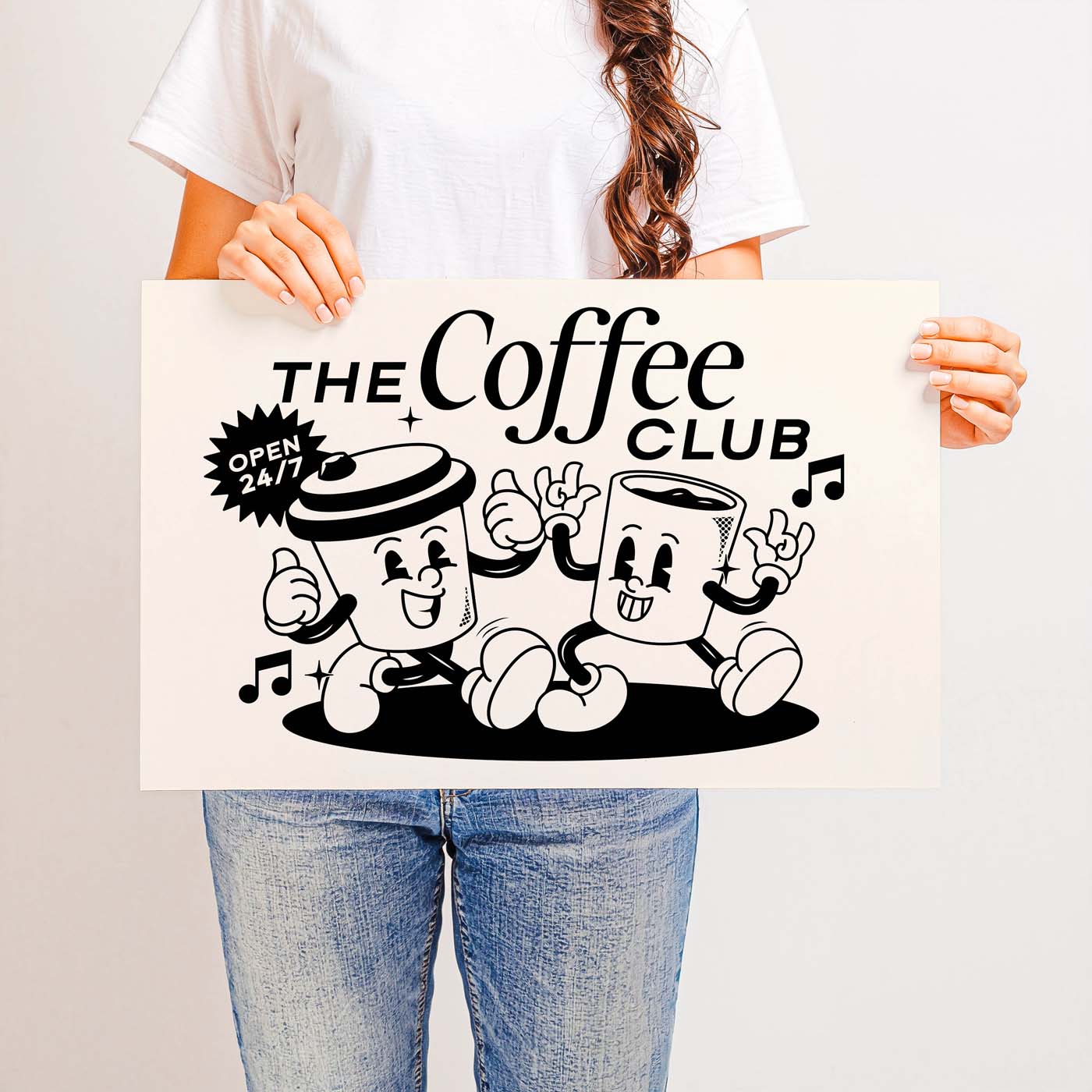 The Coffee Club — Printable Wall Art