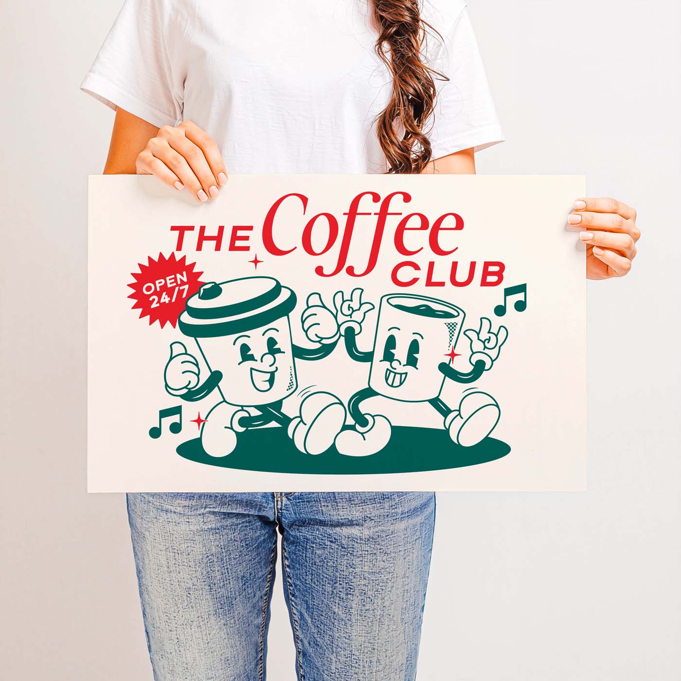 The Coffee Club — Printable Wall Art